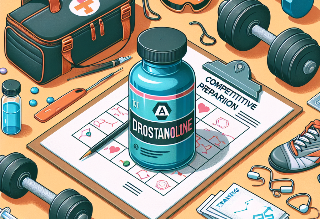 Drostanolone en préparation aux compétitions : un exemple d'approche professionnelle