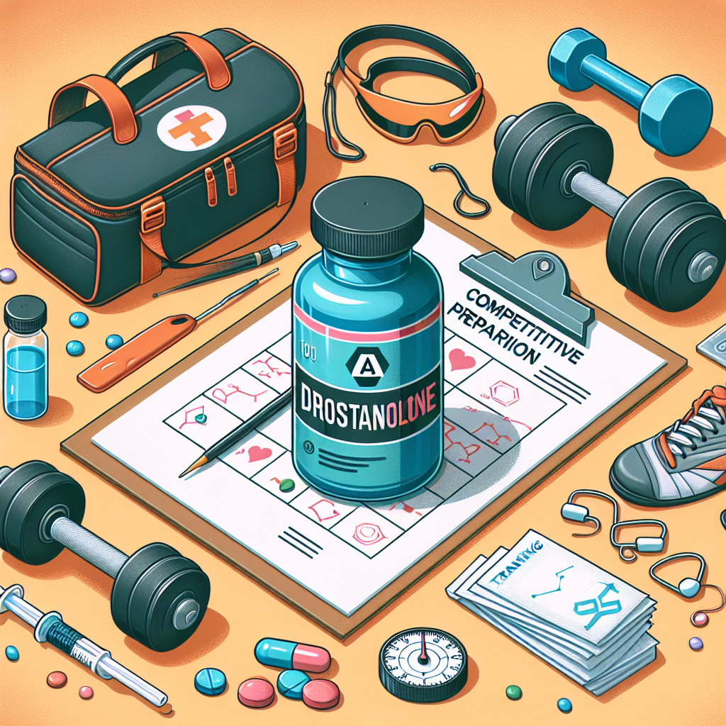 Drostanolone en préparation aux compétitions : un exemple d'approche professionnelle