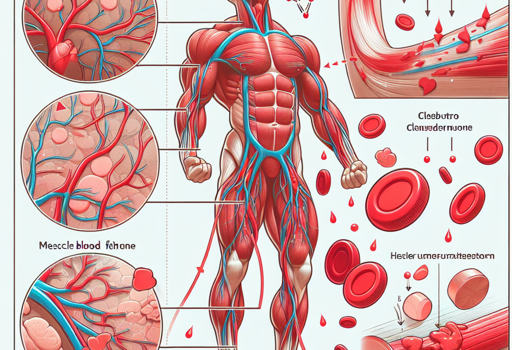 Effet du clenbutérol sur le tonus vasculaire et l'irrigation sanguine des muscles