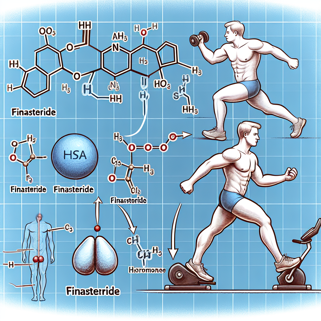 Finasteride et son rôle dans la régulation des hormones pendant l'exercice