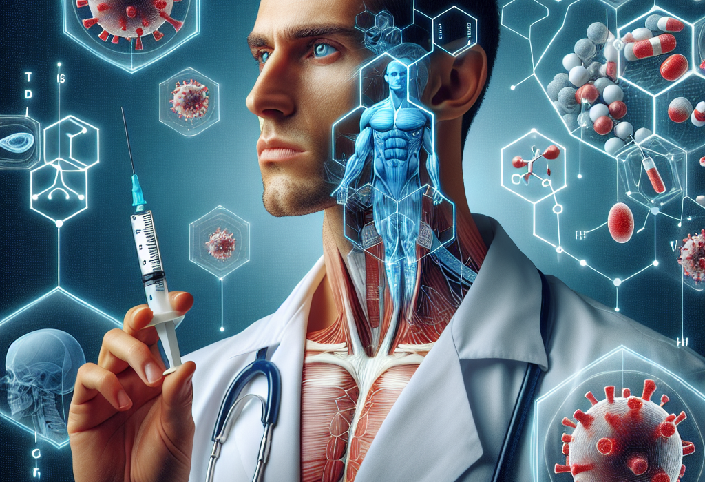Pharmacodynamie de l'hormone de croissance injectable
