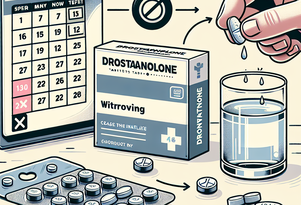 Retrait de la dose : la bonne façon de sortir de la cure de Drostanolone comprimés