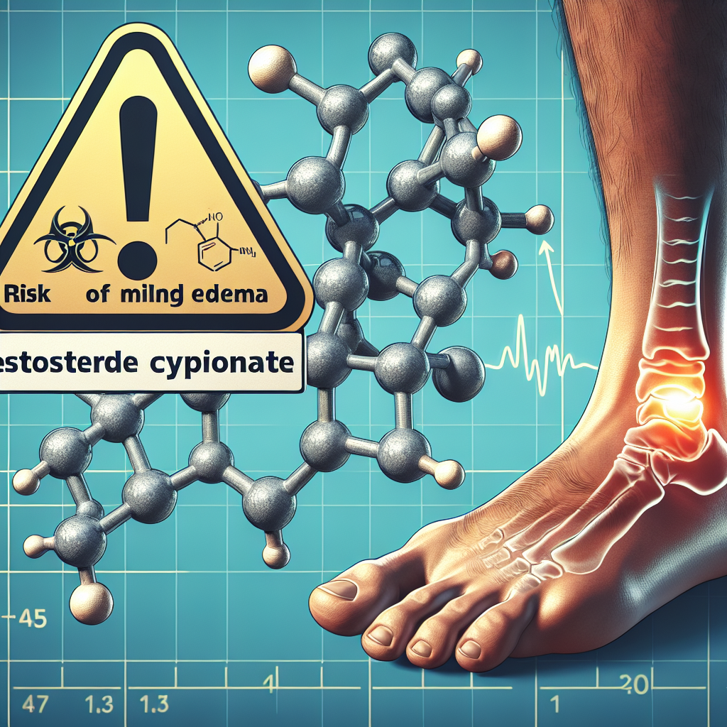 Cypionate de testostérone et risque d'œdème pendant le traitement