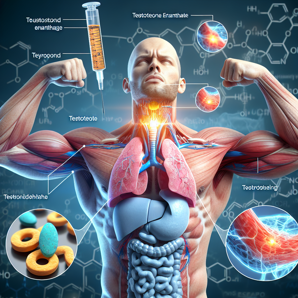 Effet de l'énanthate de testostérone sur la fonction thyroïdienne
