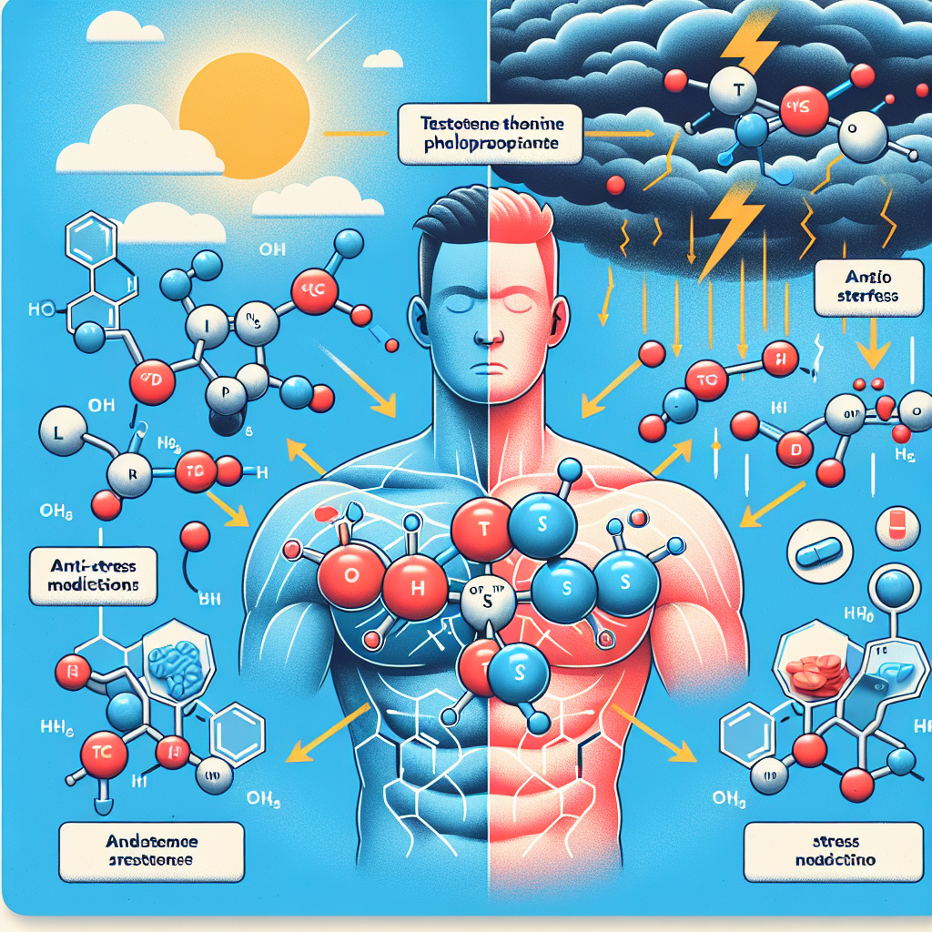Phénylpropionate de testostérone et interaction avec les médicaments antistress