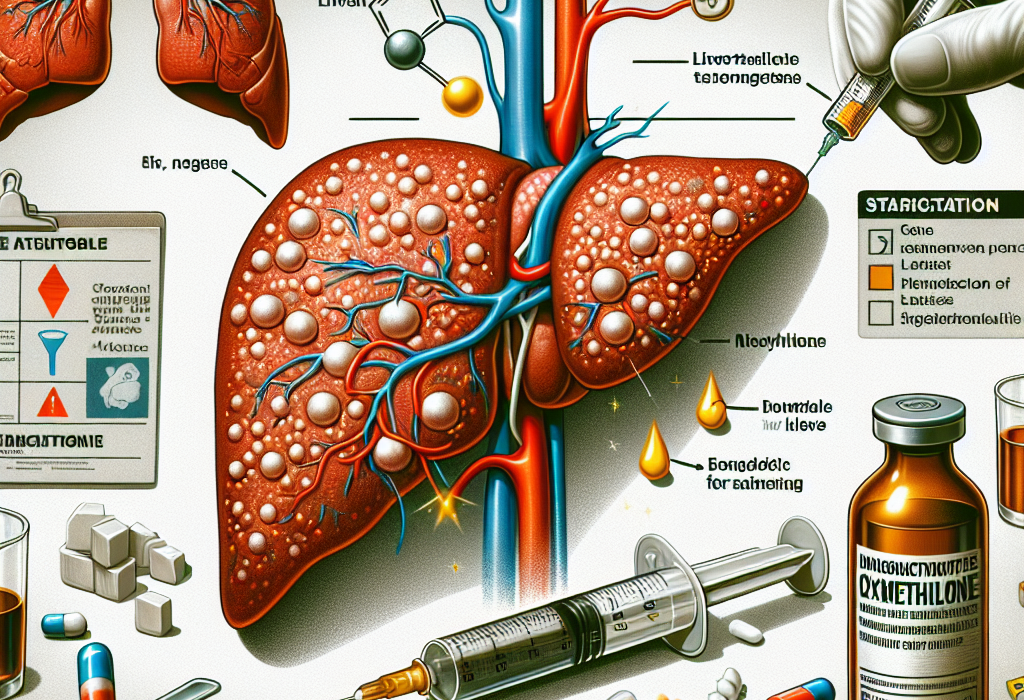 Risques de toxicité hépatique en cas de stagnation de l'oxymétholone injectable