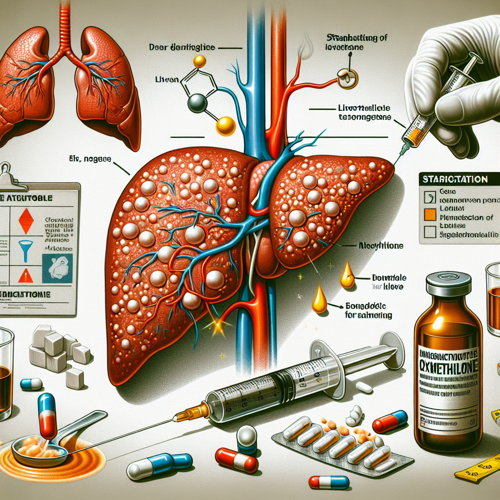 Risques de toxicité hépatique en cas de stagnation de l'oxymétholone injectable