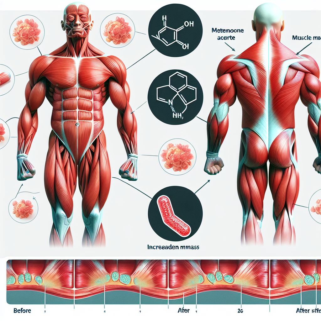 Effet de l'acétate de méthénolone sur la récupération musculaire