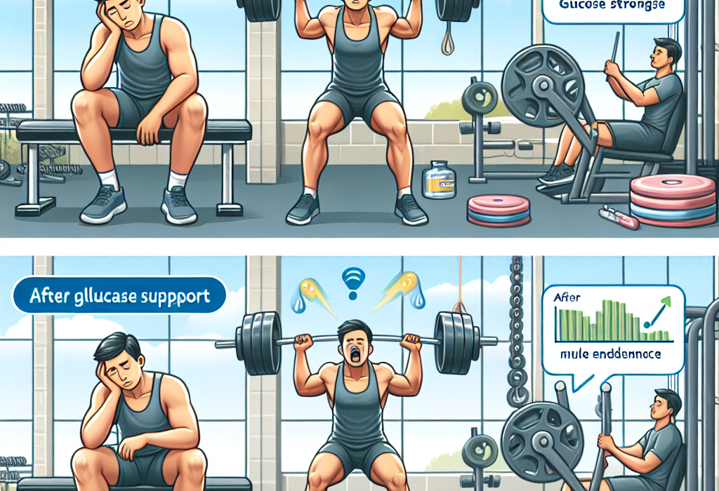 Effet du soutien pharmacologique du glucose sur la force et l'endurance musculaires