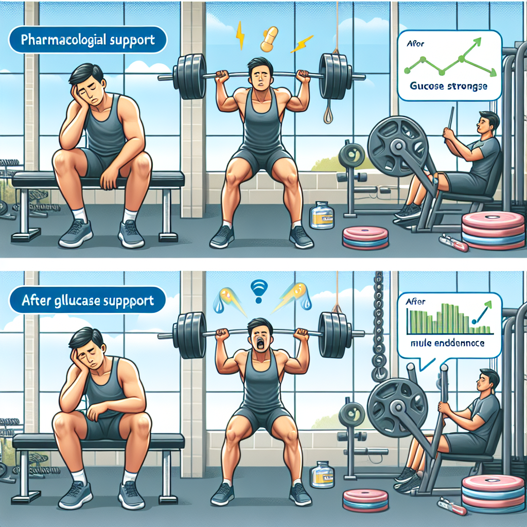 Effet du soutien pharmacologique du glucose sur la force et l'endurance musculaires
