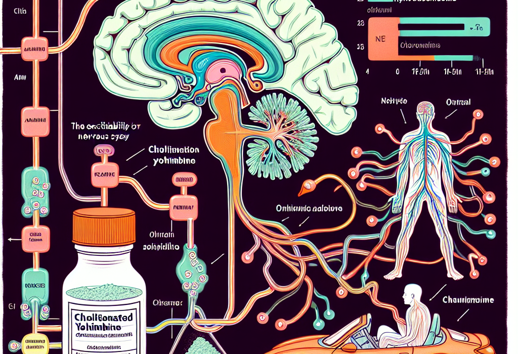 Influence de la yohimbine chlorée sur l'excitabilité du système nerveux Système