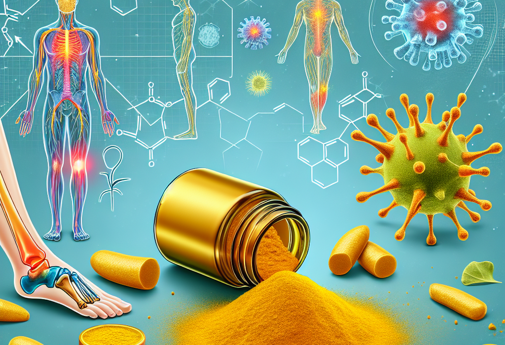 L'utilisation de la curcumine pour réduire l'inflammation et renforcer l'immunité