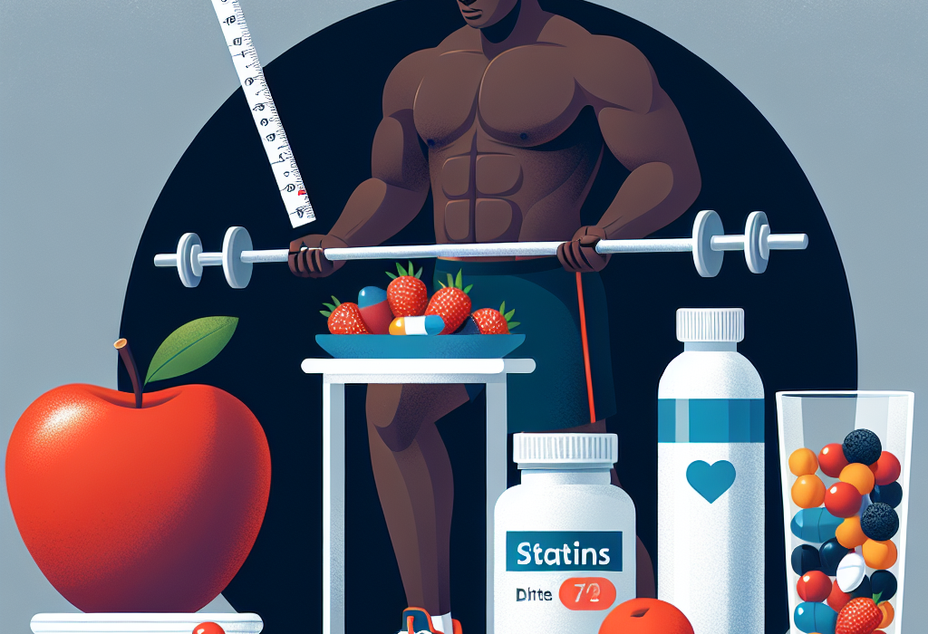 Traitement combiné de statines et d'antioxydants en musculation