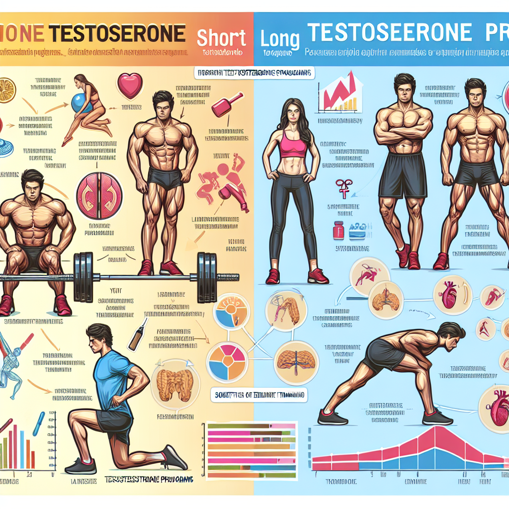 Types de programmes de testostérone : courts et longs