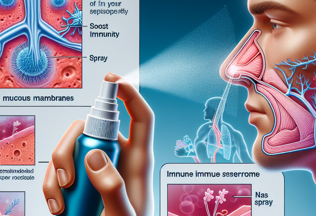 Utilisation de sprays pour renforcer l'immunité des muqueuses