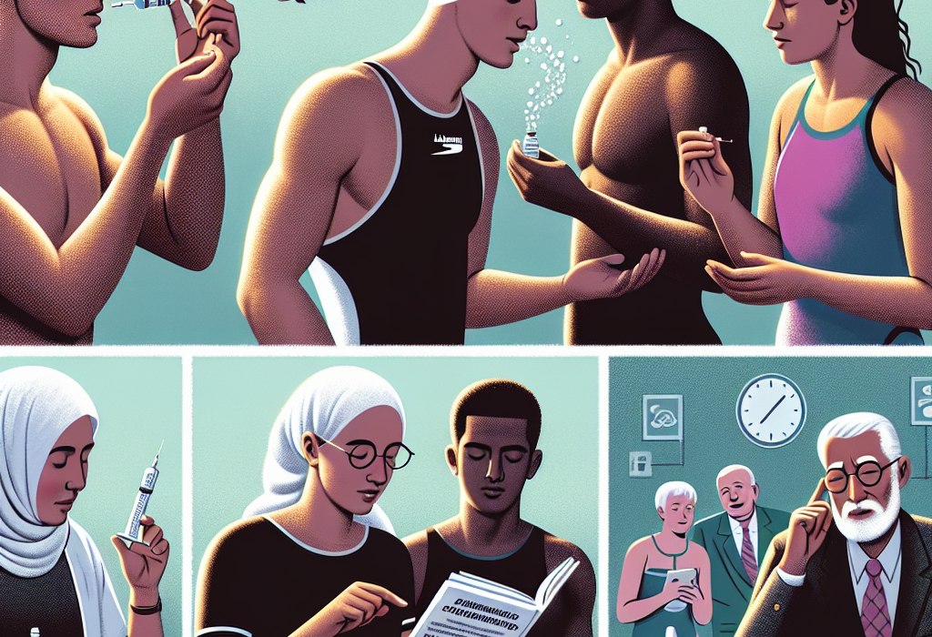 Utilisation systématique d'agents intranasaux chez Natation