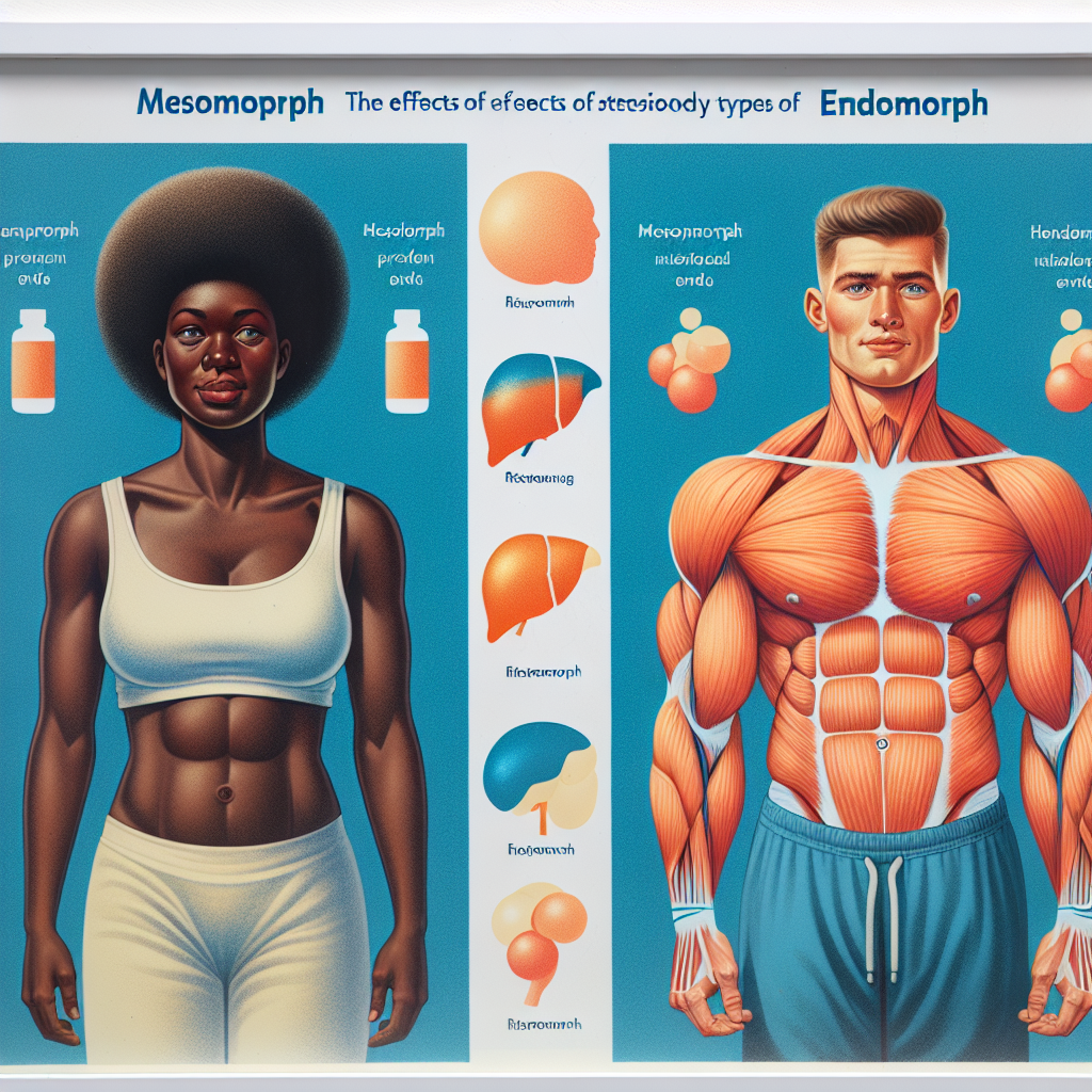 Caractéristiques d'un traitement aux stéroïdes pour les types méso- et endomorphes.