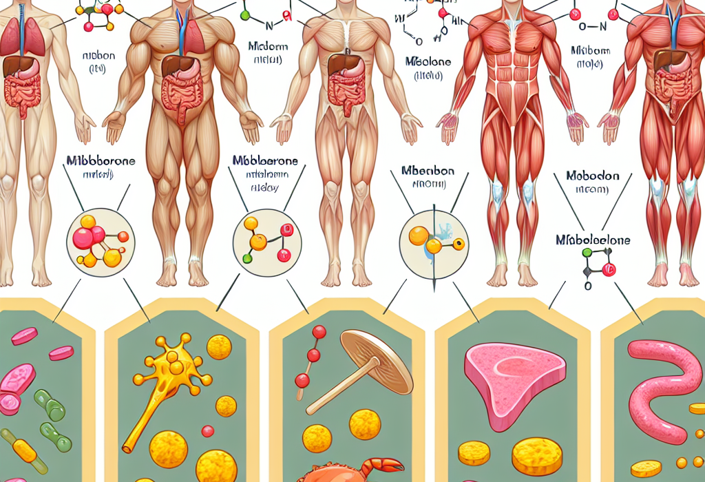 Caractéristiques du métabolisme de la Mibolérone selon la morphologie