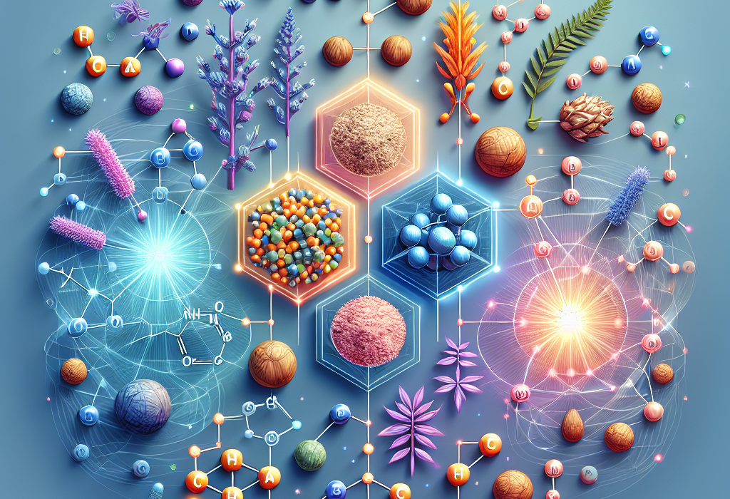 Combinaison de BCAA et d'adaptogènes