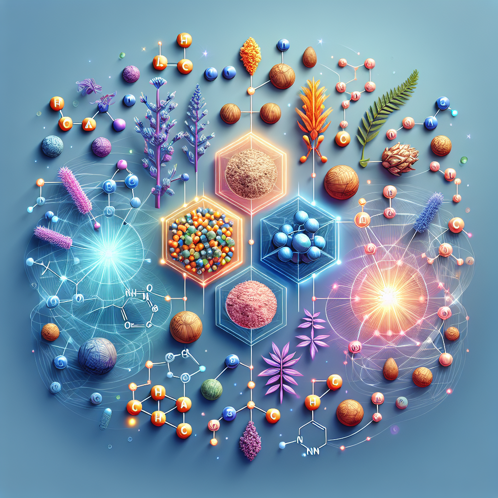 Combinaison de BCAA et d'adaptogènes