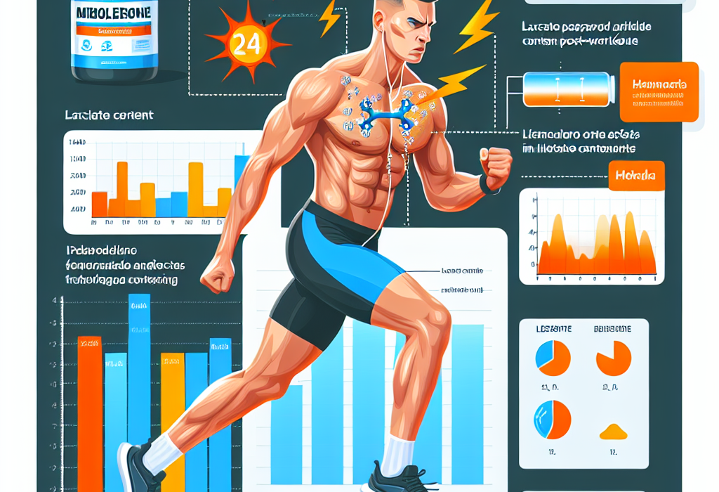 Comment la Mibolérone affecte-t-elle Teneur en lactate après l'entraînement