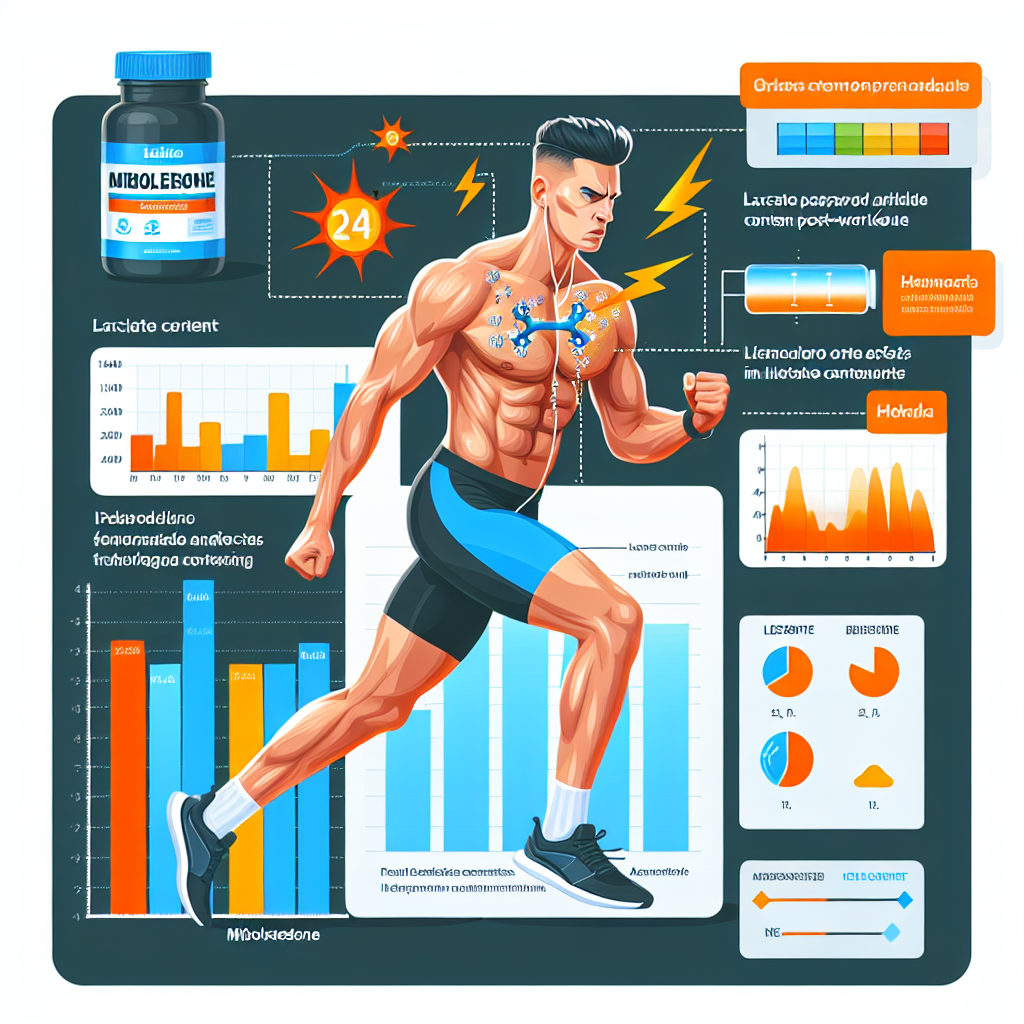 Comment la Mibolérone affecte-t-elle Teneur en lactate après l'entraînement