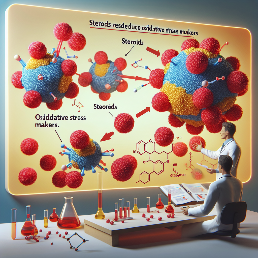 Comment les stéroïdes réduisent les marqueurs du stress oxydatif