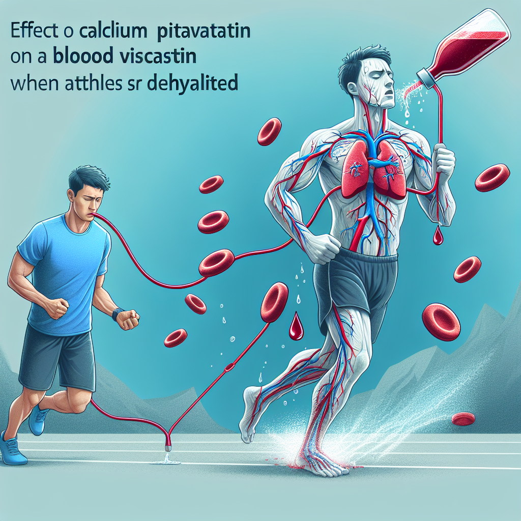 Effet de la pitavastatine calcique sur la viscosité sanguine en cas de déshydratation chez les athlètes