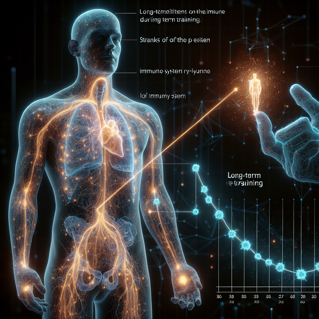 L'effet des cures de peptides sur le système immunitaire lors d'entraînements de longue durée