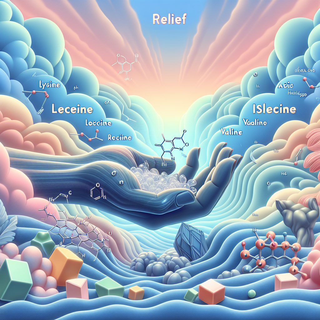 Les acides aminés pour le soulagement