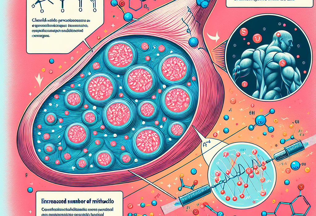 Stéroïdes et augmentation de la force musculaire par l'augmentation du nombre de mitochondries