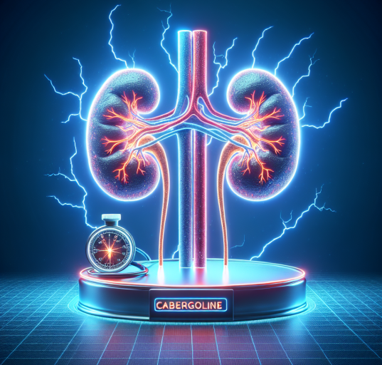 Cabergoline et fonction rénale