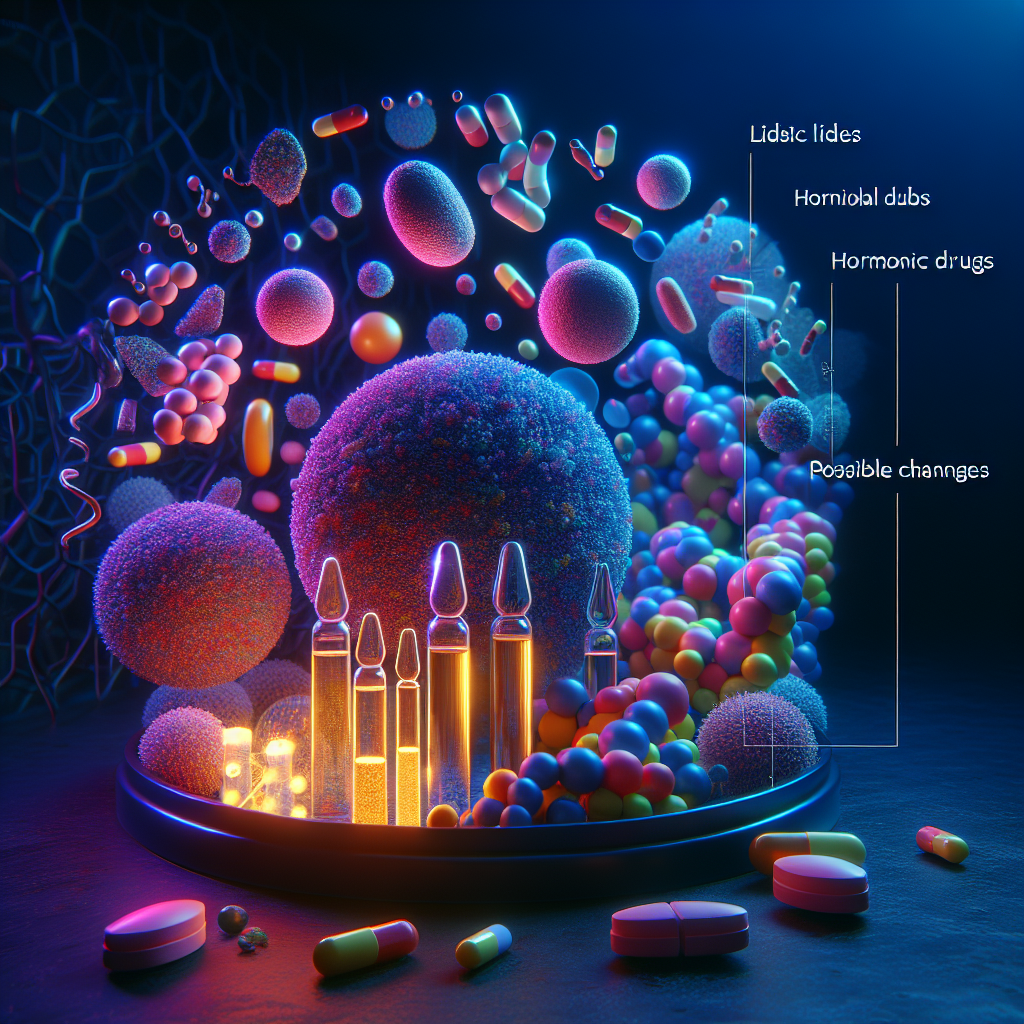 Lipides et médicaments hormonaux : changements possibles du profil